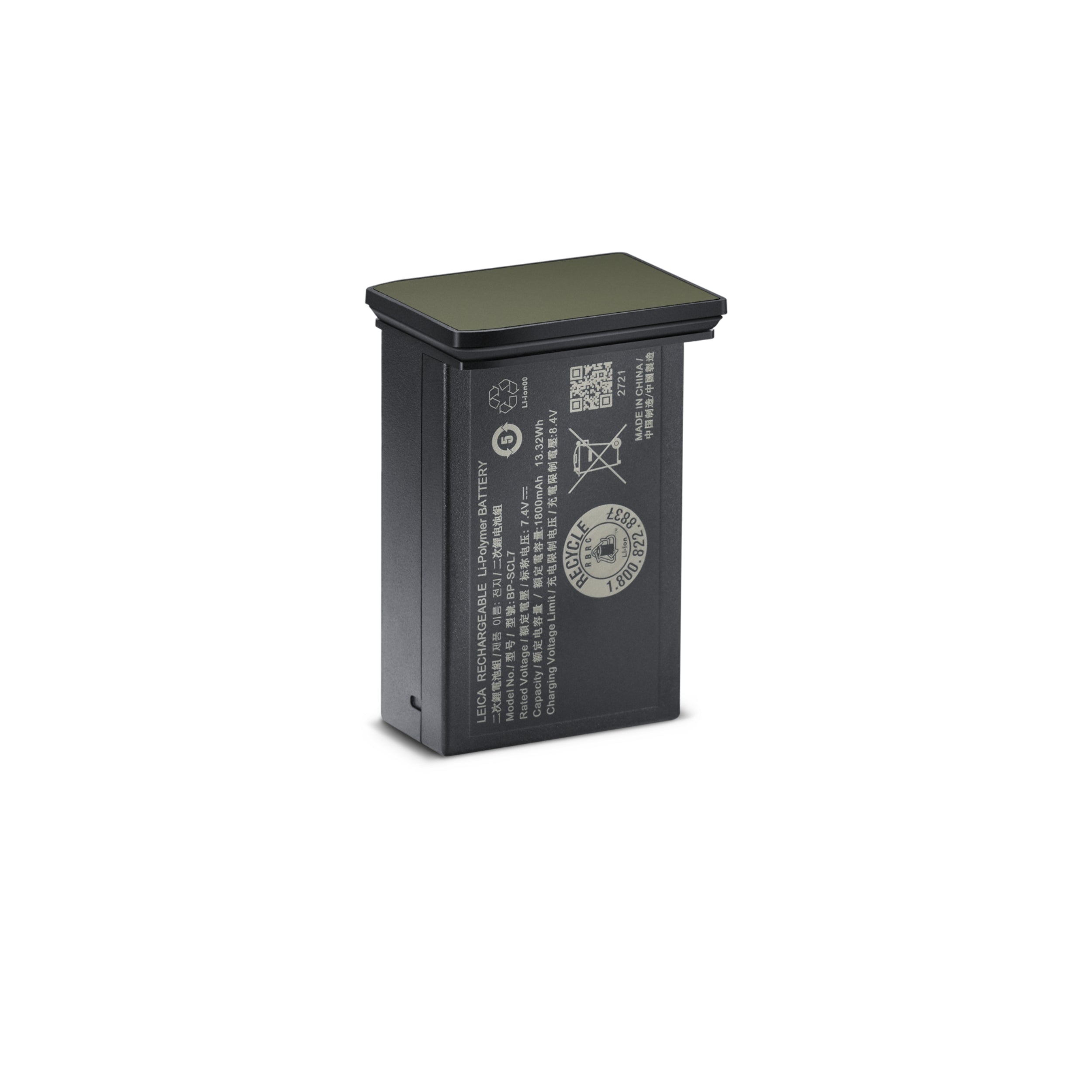 Leica BP-SCL7 バッテリー Battery BP-SCL7, olive – Leica Official Store Singapore