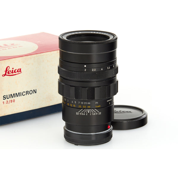 Leica Summicron 11123 2/90mm, Black