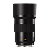 Leica APO-Summicron-SL 75mm F/2 ASPH. Black Anodized Finish
