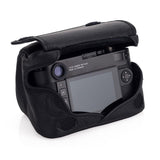 Leica M10 Leather Pouch, Black, Small Front