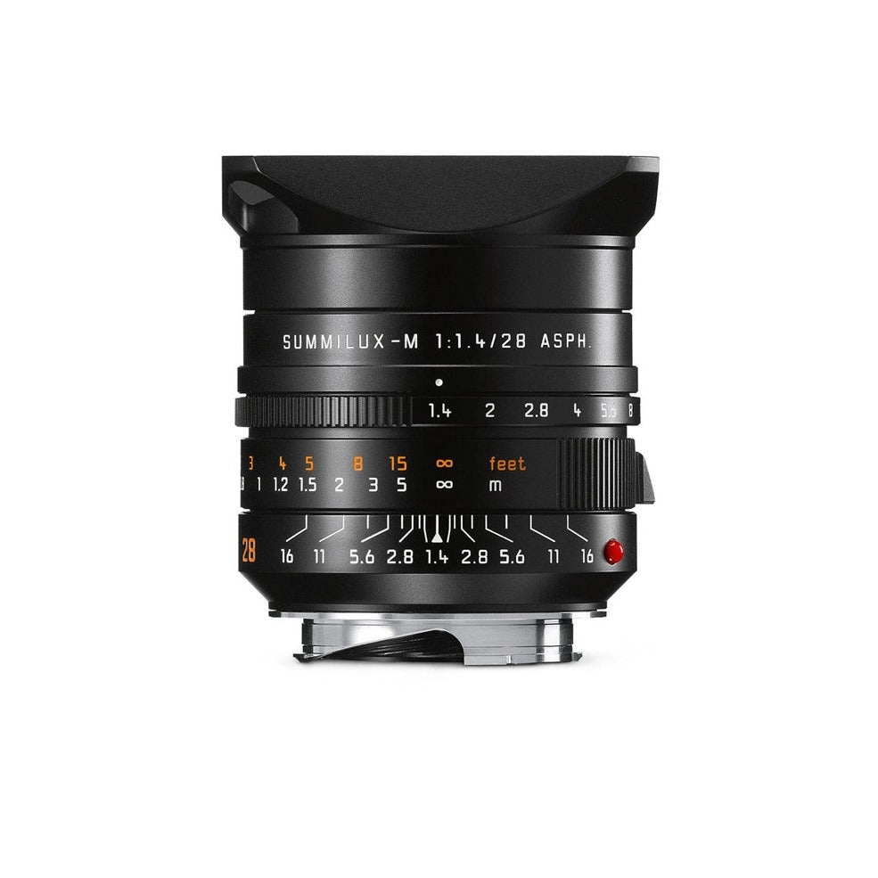 Leica Summilux-M 28mm F/1.4 ASPH. Black Anodized – Leica Official