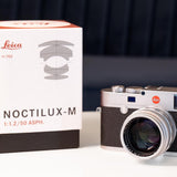 Leica Noctilux-m 50mm F/1.2 ASPH., Black Anodized Finish