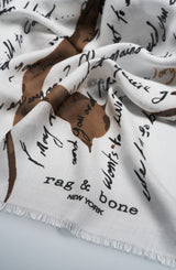 Leica x SEAL Scarf, White