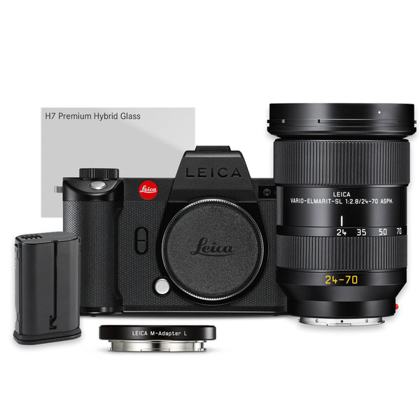 Leica SL2-S with Vario-Elmarit-SL 24-70mm f/2.8 ASPH. Lens Kit (NEW)