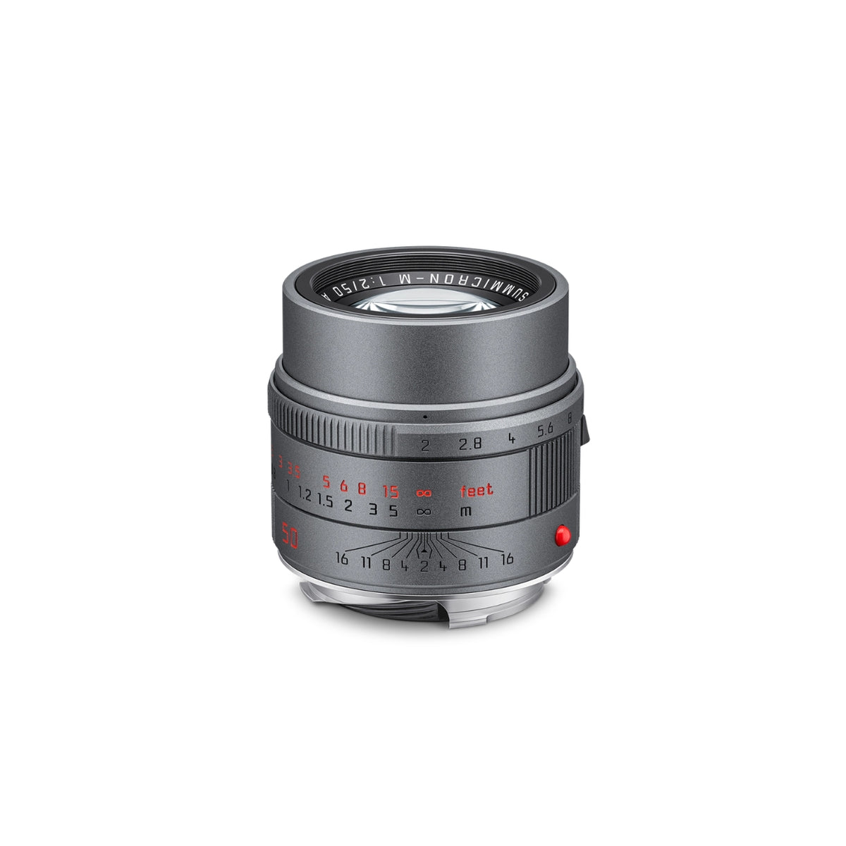 Leica APO-Summicron-M 50mm F/2.0 ASPH. Metal Grey Paint Finish