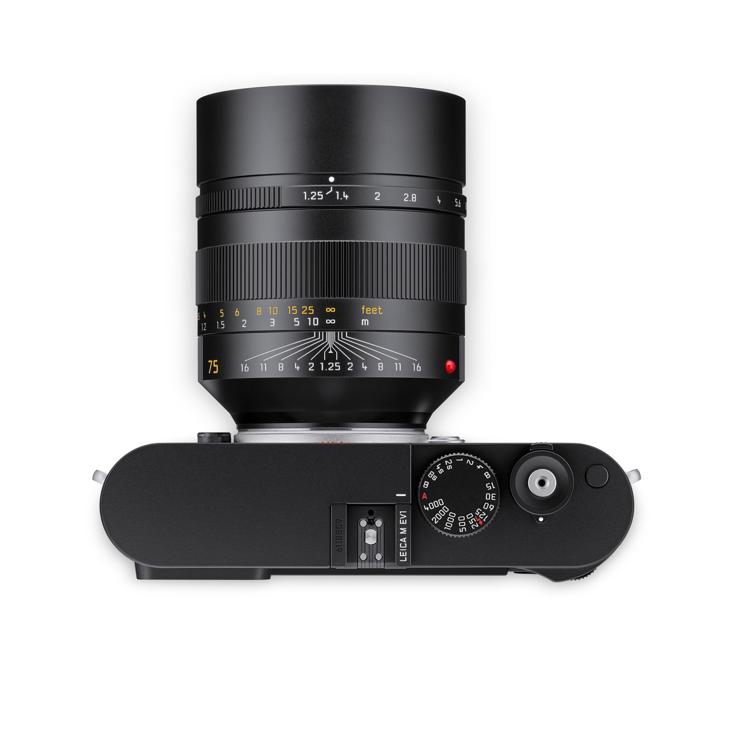 Leica M EV1, black paint finish