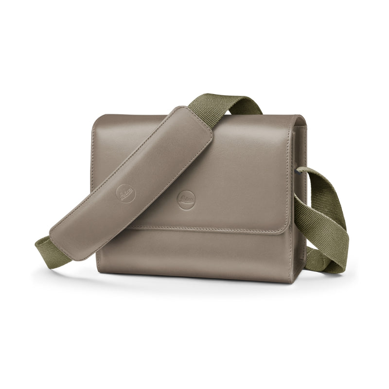 Bag M - System, leather, taupe