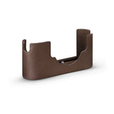 Half Case M11, leather, dark brown