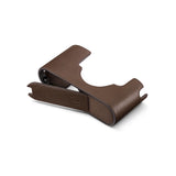 Half Case M11, leather, dark brown