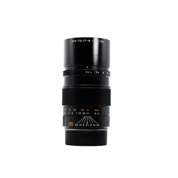 Leica APO-Telyt-M 135mm F/3.4 Black Chrome Finish (Pre-Owned)