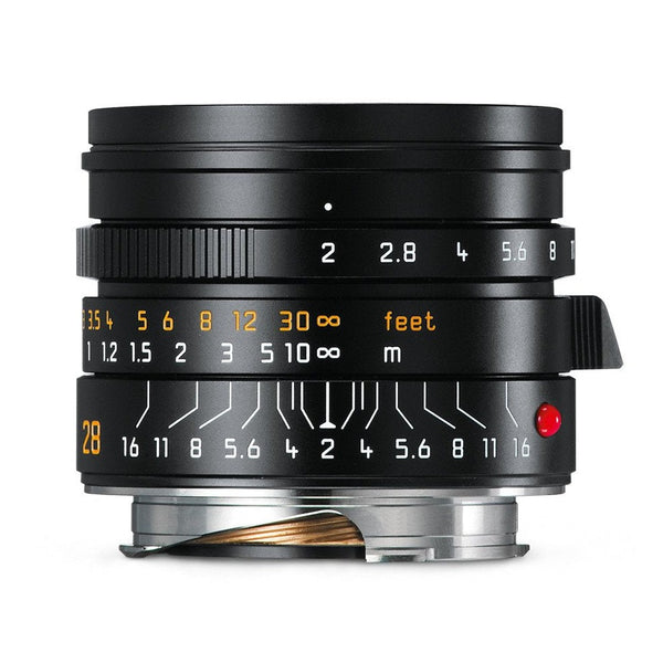 Leica Summicron-M 28mm f/2 ASPH. Lens, Black Anodized (Demo - Black Friday)