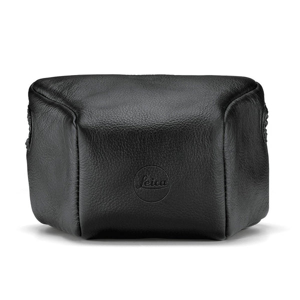 Leica M10 Leather Pouch, Black, Large Front