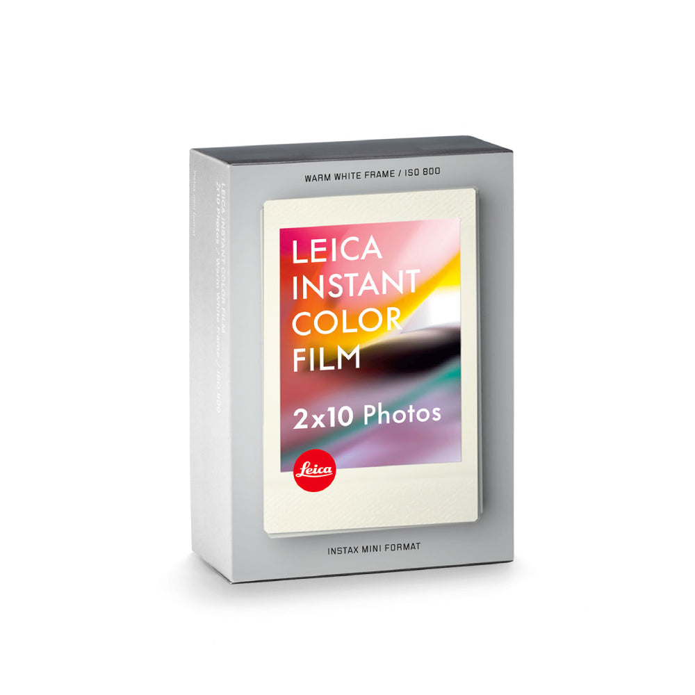 Leica SOFORT Colour Film Pack (Mini), Warm White – Leica Official