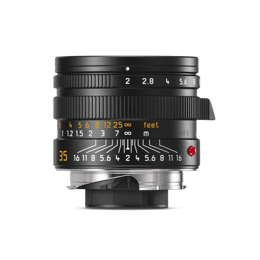 LEICA SUMMICRON-M ズミクロン 35mm ASPH. 6bit Leica Apo-Summicron-M 35mm F/2.0 ASPH. Black Anodized – Leica