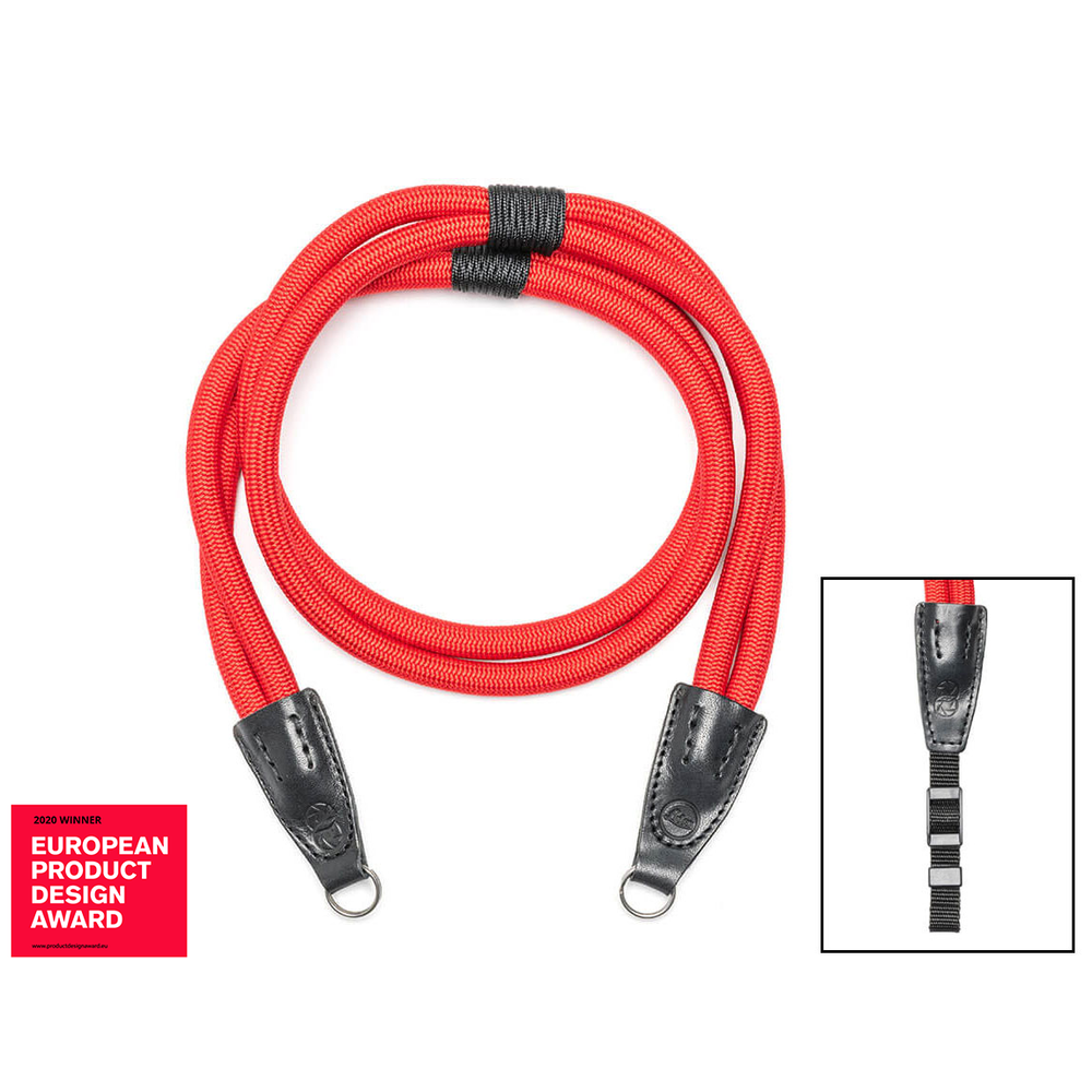 希少 未使用品 Leica Rope strap red SO COOPH Leica COOPH Double Rope Strap Red | Camtec Photo