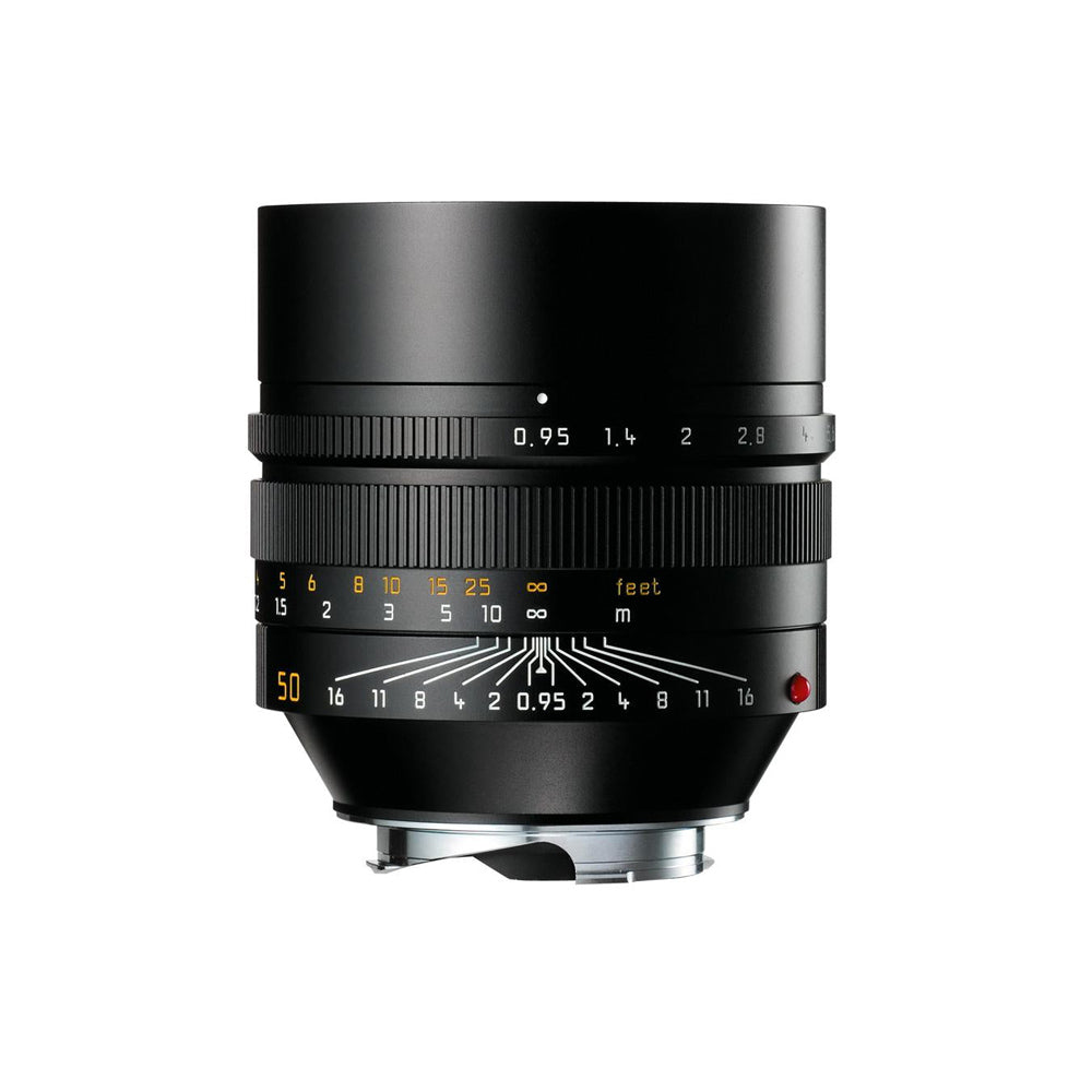 Leica Noctilux-m 50mm F0.95 ASPH. - Black Anodized Finish – Leica