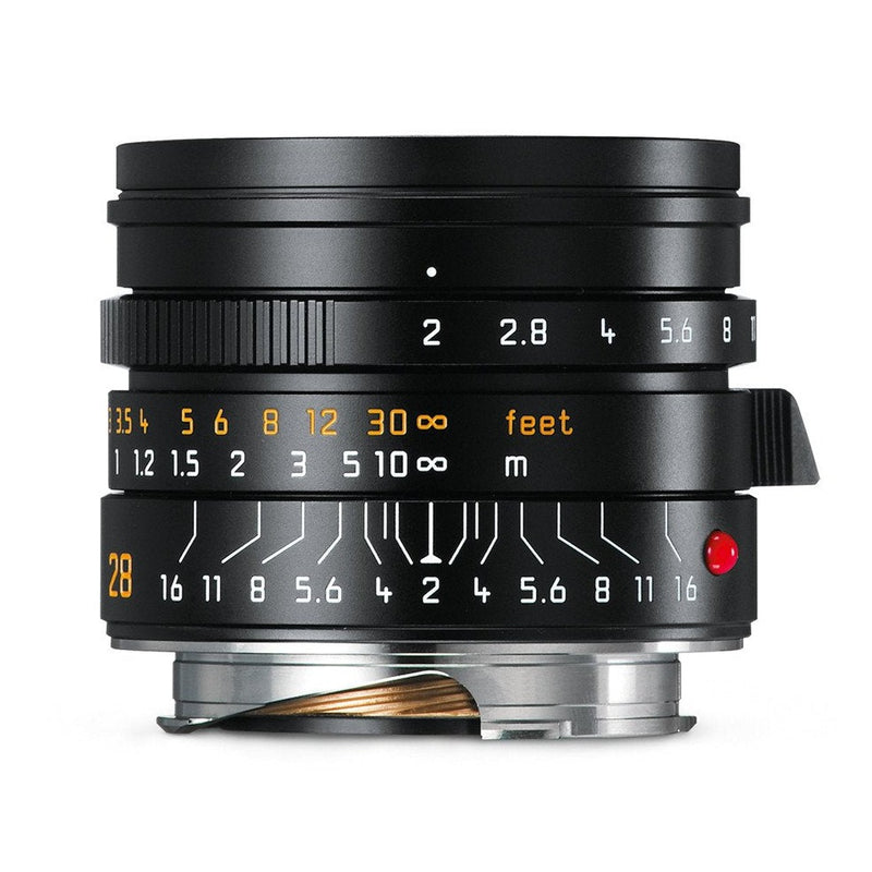 Leica Summicron-M 28mm f/2 Lens, Black Anodized – Leica