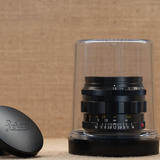 Leica Noctilux-m 50mm F/1.2 ASPH., Black Anodized Finish