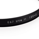 Leica E67 UVa II Filter, Black