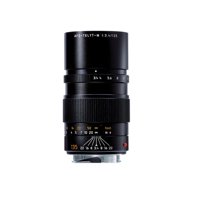 Leica APO-Telyt-M 135mm F/3.4 Black Chrome Finish