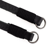 LEICA PARACORD STRAP, BLACK/OLIVE, 126CM, DESIGNED BY COOPH (KEY RING STYLE)